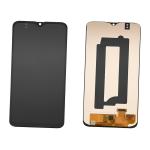 DISPLAY LCD PER SAMSUNG A205F A20 NERO (AMOLED) (O/S)