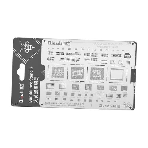 STENCIL PER REBALLING IC CHIP QIANLI QS522 PER CPU HUAWEI