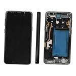 DISPLAY LCD PER SAMSUNG G960F S9 NERO CON FRAME (SOFT OLED)