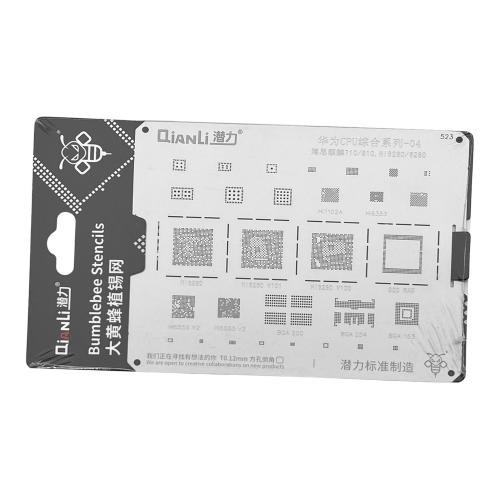 STENCIL PER REBALLING IC CHIP QIANLI QS523 PER CPU HUAWEI
