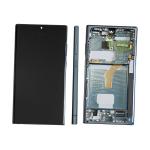 DISPLAY LCD FOR SAMSUNG S908B S22 ULTRA GREEN WITH FRAME GH82-27488D GH82-27489D