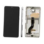 DISPLAY LCD PER SAMSUNG G985F G986B S20 PLUS BIANCO CON FRAME GH82-31441B GH82-31442B