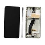 DISPLAY LCD PER SAMSUNG G980F G981B S20 BIANCO CON FRAME GH82-31432B GH82-31433B