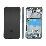 DISPLAY LCD PER SAMSUNG S901B S22 VERDE CON FRAME GH82-28999C