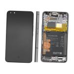 DISPLAY LCD PER HUAWEI HONOR MAGIC5 PRO NERO CON FRAME + BATTERIA 0235AFDG SERVICE PACK