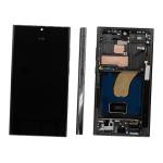 DISPLAY LCD FOR SAMSUNG S918B S23 ULTRA 5G BLACK WITH FRAME (SOFT OLED)