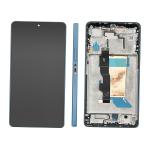DISPLAY LCD PER XIAOMI POCO F5 5G BLU / VERDE CON FRAME 560003M16T00 - SERVICE PACK