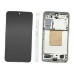 DISPLAY LCD PER SAMSUNG S921B S24 5G VERDE / JADE GREEN CON FRAME GH82-33287E