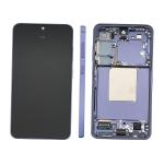DISPLAY LCD PER SAMSUNG S921B S24 5G VIOLA / COBALT VIOLET CON FRAME GH82-33287C