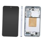 DISPLAY LCD PER SAMSUNG S921B S24 5G BLU / SAPPHIRE BLUE CON FRAME GH82-33287F