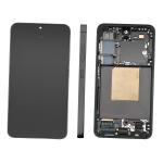 DISPLAY LCD PER SAMSUNG S921B S24 5G NERO / ONYX BLACK CON FRAME GH82-33287A