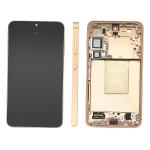 DISPLAY LCD PER SAMSUNG S926B S24 PLUS 5G ARANCIONE / SANDSTONE ORANGE CON FRAME GH82-33410G