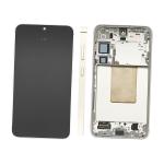 DISPLAY LCD PER SAMSUNG S926B S24 PLUS 5G GIALLO / AMBER YELLOW CON FRAME GH82-33410D