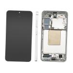 DISPLAY LCD PER SAMSUNG S921B S24 5G GRIGIO / MARBLE GREY CON FRAME GH82-33287B