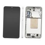 DISPLAY LCD PER SAMSUNG S926B S24 PLUS 5G GRIGIO / MARBLE GREY CON FRAME GH82-33410B