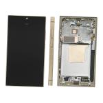 DISPLAY LCD PER SAMSUNG S928B S24 ULTRA 5G GIALLO / TITANIUM YELLOW CON FRAME GH82-33396C