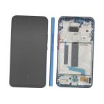 DISPLAY LCD PER XIAOMI MI 10 LITE 5G BLU CON FRAME 5600030J9A00