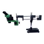 MICROSCOPIO RELIFE RL-M3T-STL2 TRINOCULARE 0.7-4.5X CON INTERFACCIA 0.5CTV E BRACCIO ARTICOLATO STL2 VERDE