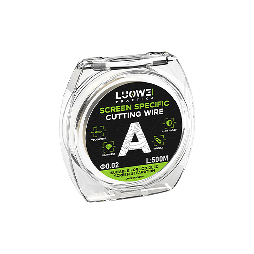 FILO DA TAGLIO GOLD PER RIGENERAZIONE DISPLAY LUOWEI 0.020mm 500M