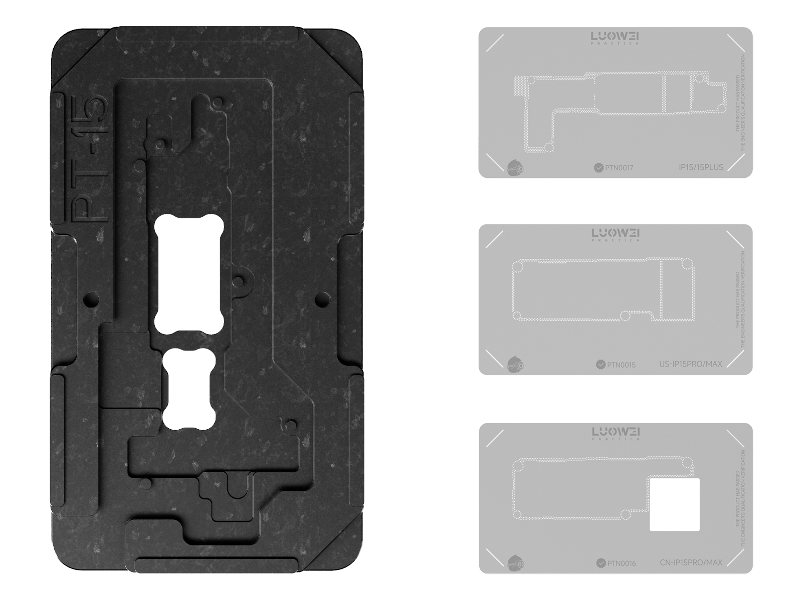 PIATTAFORMA REBALLING LUOWEI PT01 PER LAYER SCHEDA MADRE IPHONE 15 SERIES