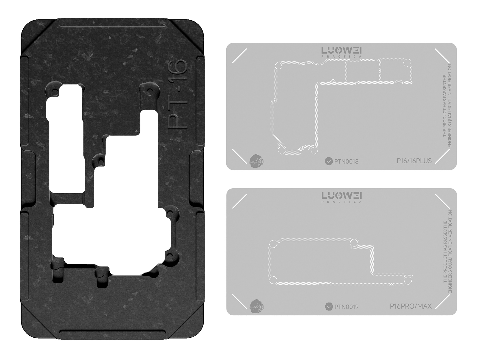 PIATTAFORMA REBALLING LUOWEI PT01 PER LAYER SCHEDA MADRE IPHONE 16 SERIES