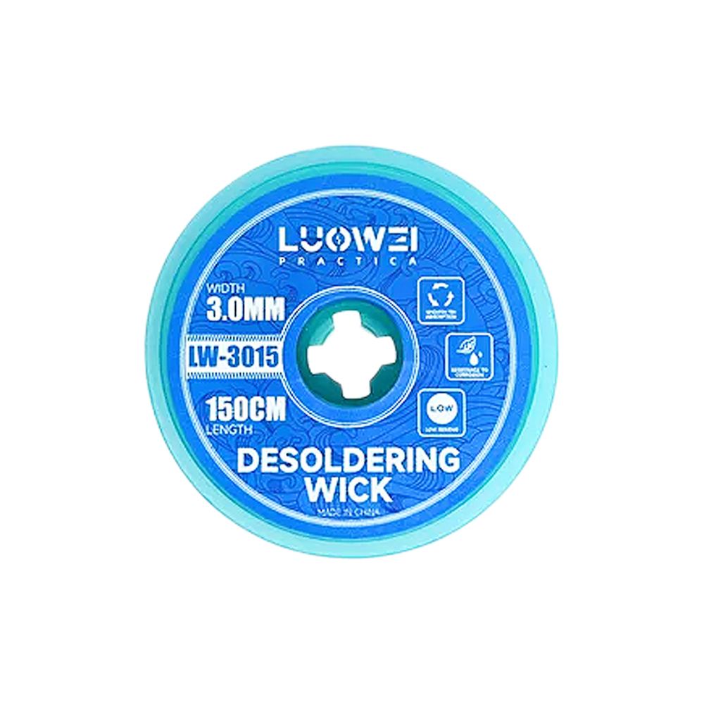 FILO INTRECCIATO DISSALDANTE IN RAME LUOWEI LW-3015 3.0mm 1.5m