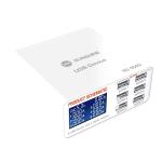 CARICABATTERIE DA BANCO SUNSHINE SS-304D CON 6 PORTE 30W