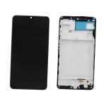 DISPLAY LCD PER SAMSUNG A225F A22 4G NERO CON FRAME (HARD OLED) (O/S)