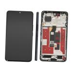 DISPLAY LCD FOR HUAWEI HONOR 90 5G REA-NX9 BLACK WITH FRAME (AMOLED)