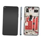 DISPLAY LCD PER HUAWEI P40 LITE 5G SILVER CON FRAME