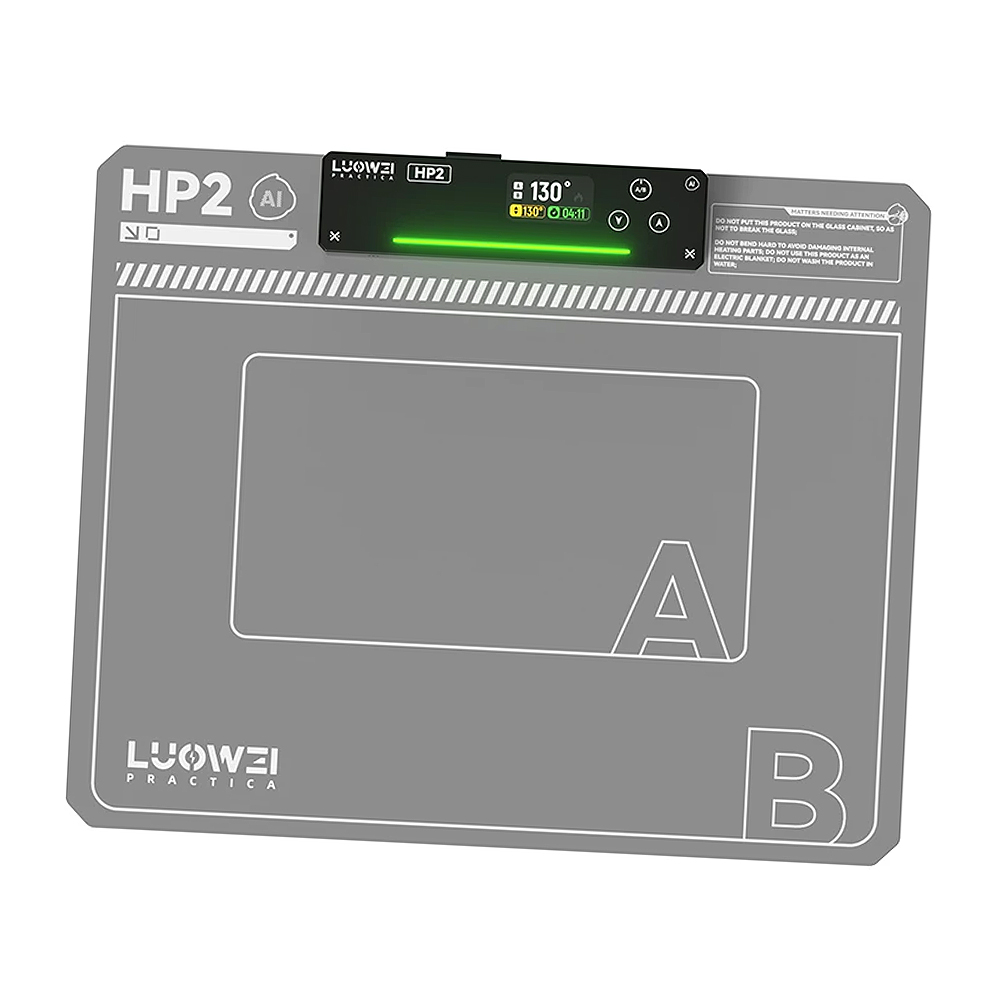 PIANO DA LAVORO LUOWEI LW-HP2 15 POLLICI PIASTRA DI RISACLDAMENO AI A DUE ZONE