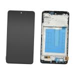 DISPLAY LCD PER SAMSUNG M536B M53 5G NERO CON FRAME (AMOLED) (O/S)