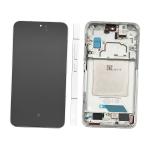 ECRAN LCD POUR XIAOMI 13 5G 2211133C 2211133G BLANC AVEC CHASSIS 56000400M300 - SERVICE PACK