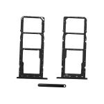 CARRELLO SIM A035F A03 NERO (DUAL SIM + MICRO SD)