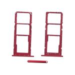 CARRELLO SIM A035F A03 ROSSO (DUAL SIM + MICRO SD)