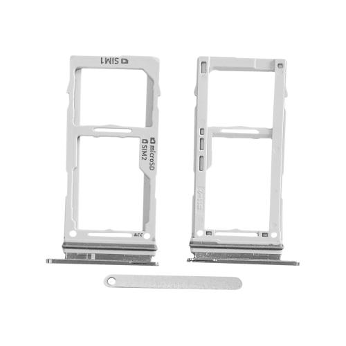 CARRELLO SIM G973F S10 BIANCO (DUAL SIM + MICRO SD)