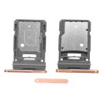 CARRELLO SIM G780F G781B S20 FE ARANCIONE (SIM 1 + MICRO SD)