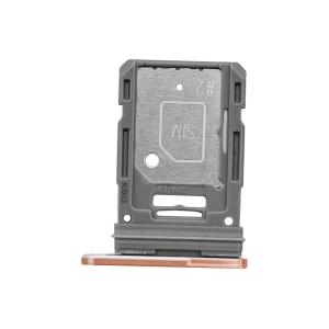 CARRELLO SIM G780F G781B S20 FE ARANCIONE (SIM 1 + MICRO SD)