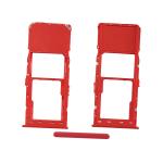 CARRELLO SIM A105F ROSSO (SIM 1 + MICRO SD)