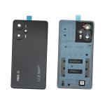 BACK COVER PER XIAOMI POCO F5 NERO CON VETRO CAM 560025M16T00