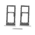 CARRELLO SIM N975F N976B NOTE 10 PLUS SILVER (SIM 1 + MICRO SD)