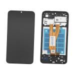 DISPLAY LCD PER SAMSUNG A032F A03 CORE NERO CON FRAME GH81-21711A SERVICE PACK