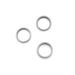 CORNICE CAM POSTERIORE PER IPHONE 15 PRO MAX BIANCO (3 PZ) 