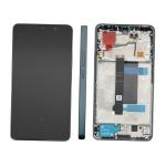 DISPLAY LCD PER XIAOMI POCO X6 5G BLU CON FRAME 560002N16P00 - SERVICE PACK