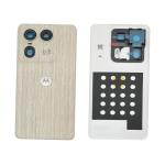 AKKUDECKEL RUCKSEITE BACK COVER XT2401 MOTO EDGE 50 ULTRA BEIGE / NORDIC WOOD 5S58C24472