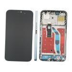 DISPLAY LCD PER HONOR X8B X8boost / 200 LITE SILVER CON FRAME (AMOLED)