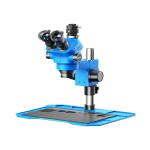 MICROSCOPIO JCID M3750-A TRINOCULARE 7-50X CON INTERFACCIA 1/2X CTV E BASE IN ALLUMINIO