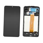 DISPLAY LCD PER SAMSUNG M127F M12 NERO CON FRAME (VER. SM-M127F REV 0.1)