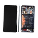 DISPLAY LCD PER HUAWEI P30 PRO MYSTIC BLUE CON FRAME 02353DGJ 02355MUQ