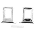 CARRELLO SIM PER IPHONE 12 PRO BIANCO ARGENTO (DUAL SIM)